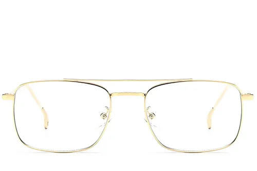 Aviator Golden Metal Glasses #BS0406-0195