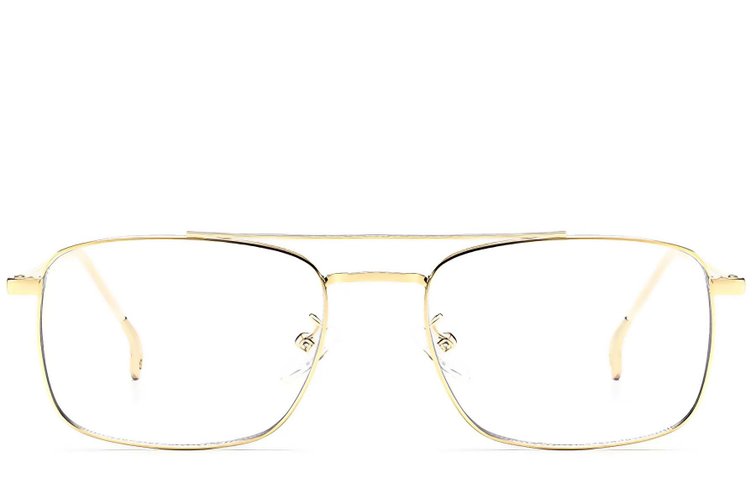 Aviator Golden Metal Glasses #BS0406-0195