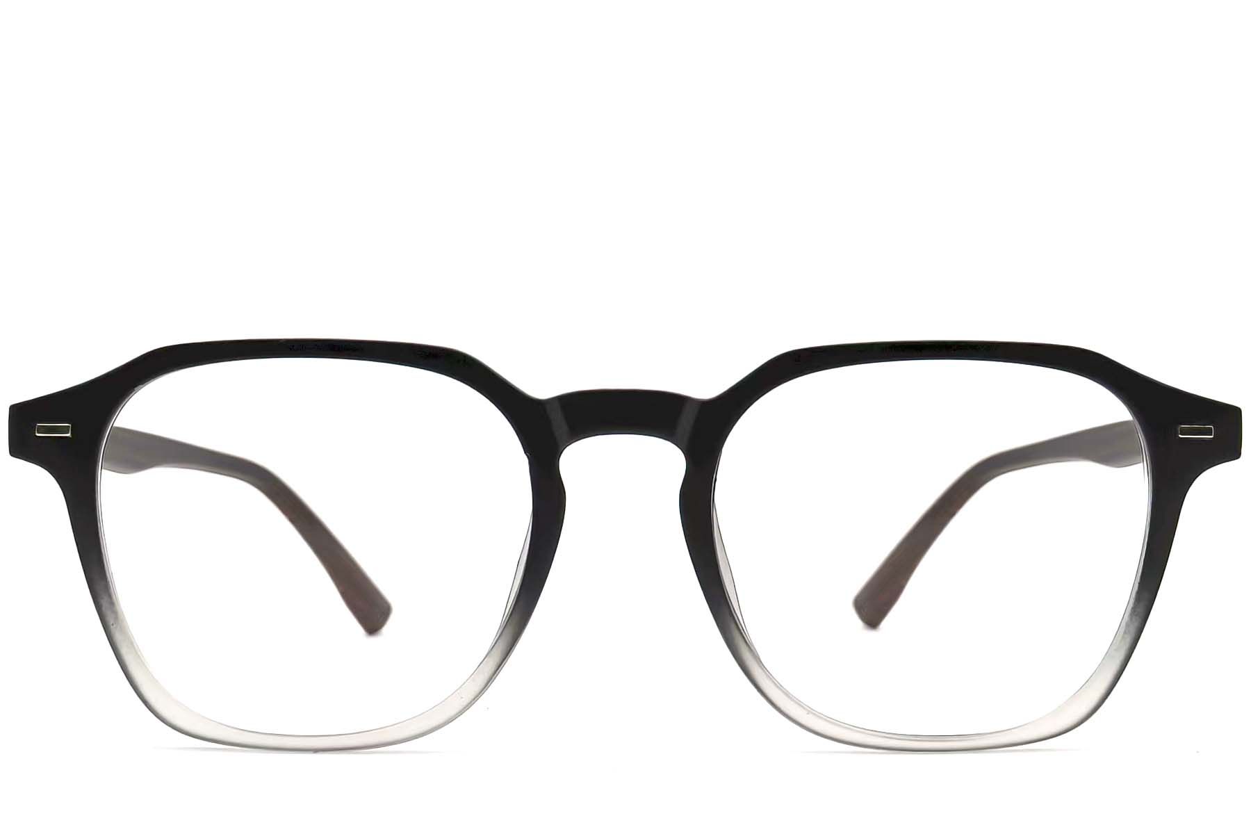 Rectangular Black TR90 Glasses #BS0406-0220