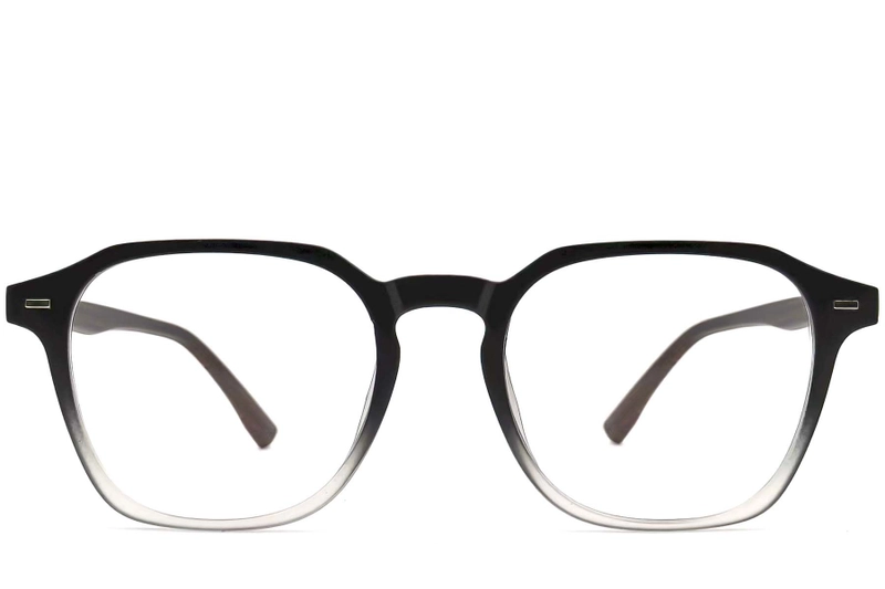 Rectangular Black TR90 Glasses #BS0406-0220