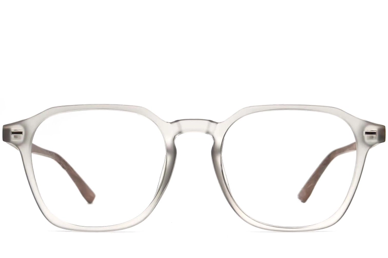 Rectangular Grey TR90 Glasses #BS0406-0221