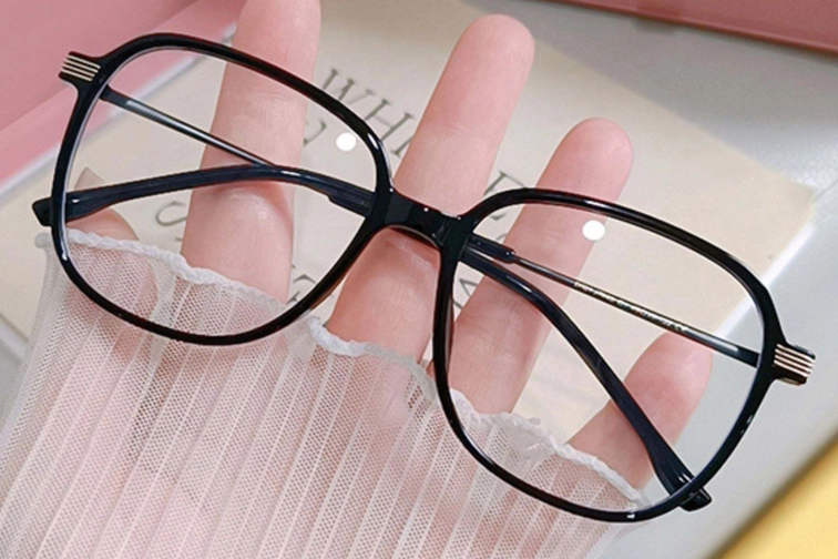 Rectangular Black TR90 Kids Glasses #BS0406-0230