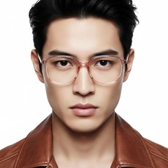 Gafas rectangulares TR90 rosas para niños #BS0406-0232