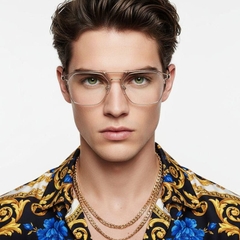 Gafas TR90 rosas semi al aire #BS0406-0256