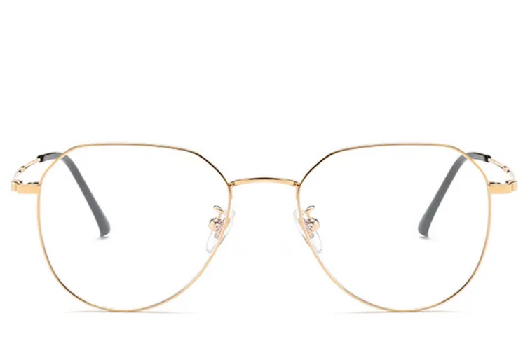 Oval Golden Titanium Glasses #BS0406-0272