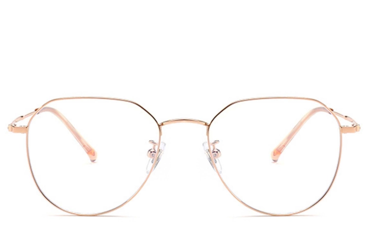 Ovale rosa Titanbrille #BS0406-0273