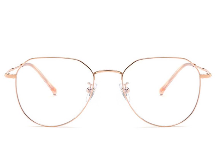 Ovale rosa Titanbrille #BS0406-0273