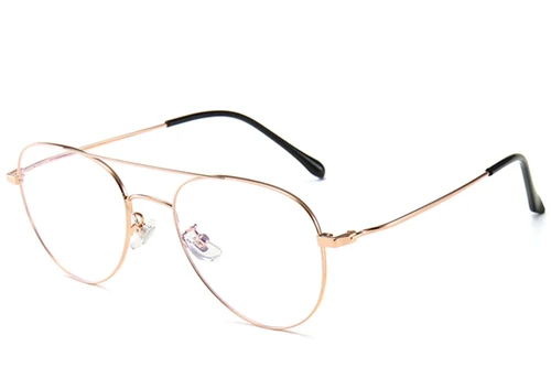 Aviator Pink Titanium Glasses #BS0406-0275