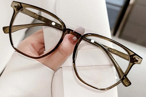 Rectangular Green TR90 Glasses #BS0406-0278