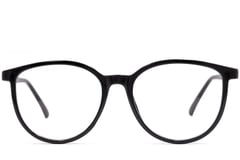 Gafas ovaladas negras TR90 #BS0406-0288