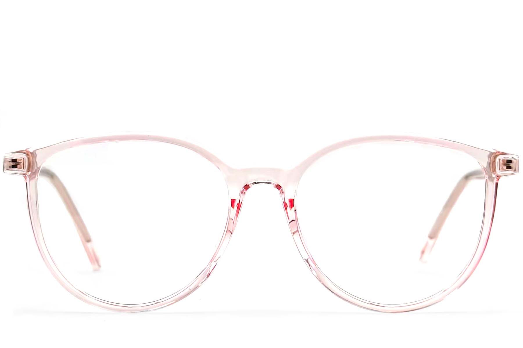 Oval Pink TR90 Glasses #BS0406-0290