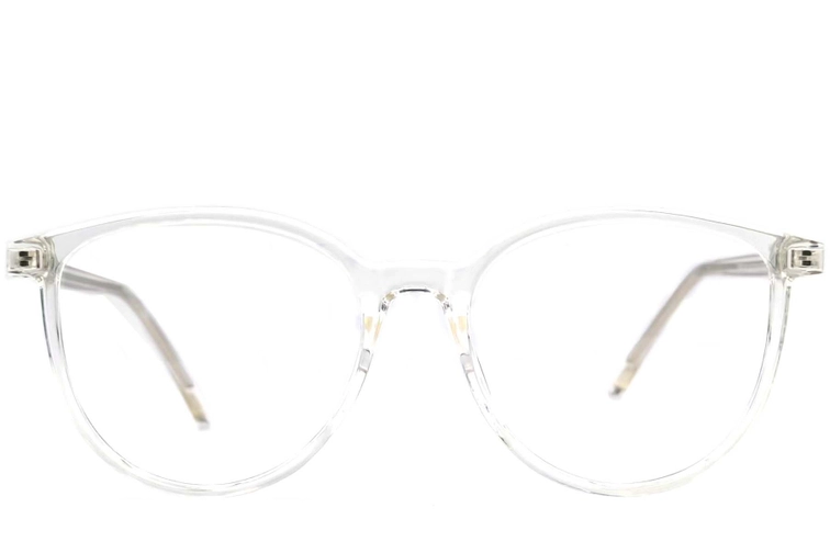 Oval Transparent TR90 Glasses #BS0406-0291