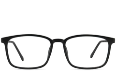 Rectangular Black TR90 Glasses #BS0406-0293