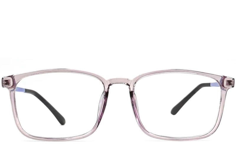 Rectangular Purple TR90 Glasses #BS0406-0295