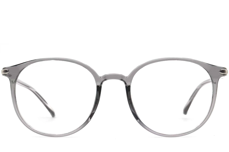 Oval Grey TR90 Glasses #BS0406-0304