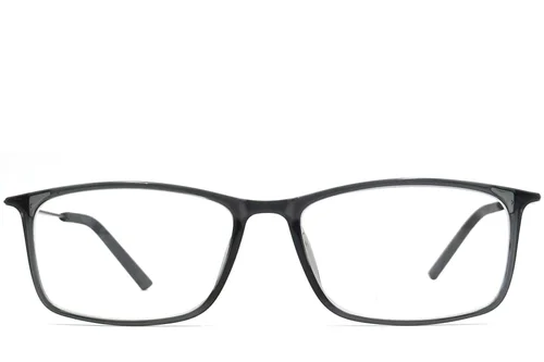 Lunettes rectangulaires grises Ultem #BS0406-0307