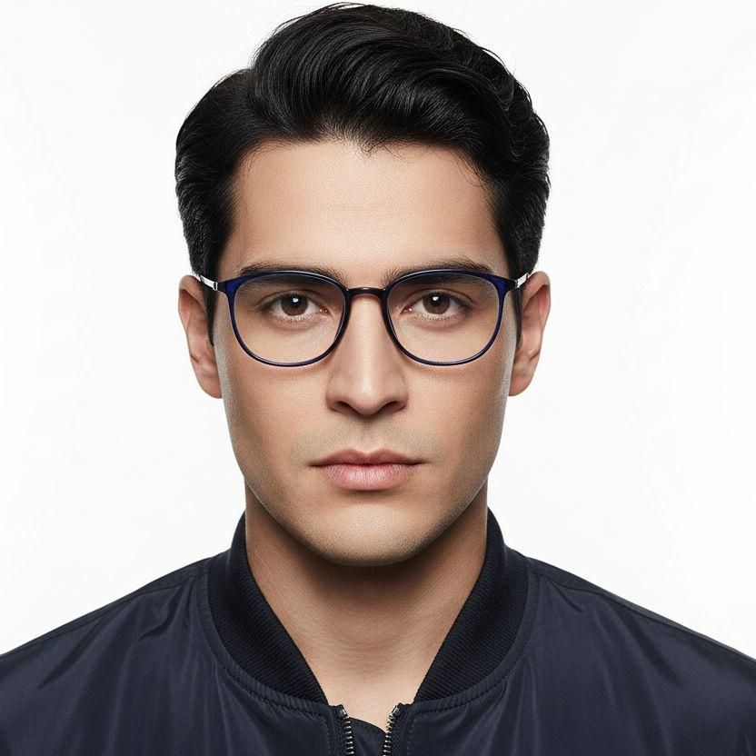 Gafas Ultem azules ovaladas # BS0406-0311