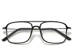 Aviator Black Ultem Glasses #BS0406-0312