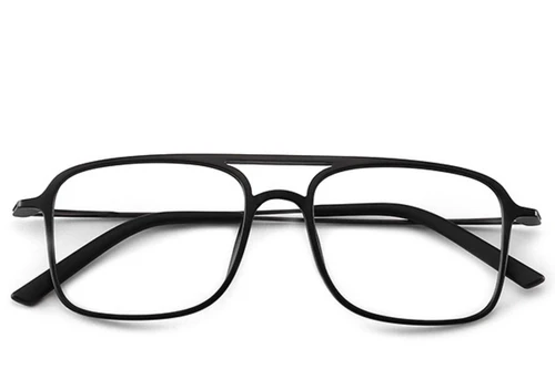 Pilotenbrille in Schwarz aus Ultem #BS0406-0314