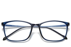 Rectangular Blue Ultem Glasses #BS0406-0315
