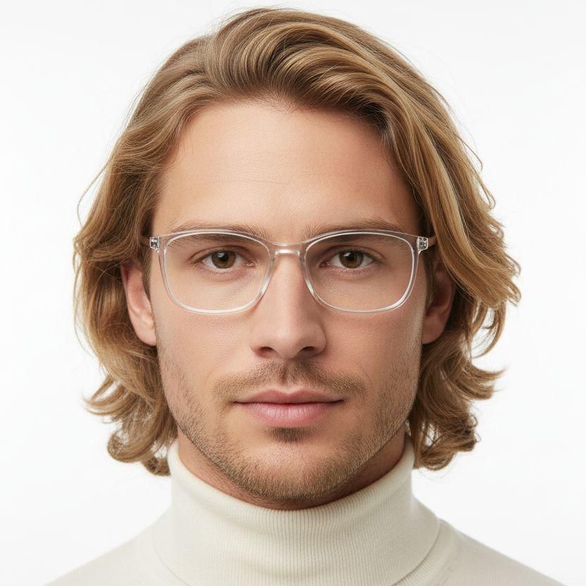 Rectangular Transparent Ultem Glasses #BS0406-0316