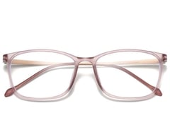 Rectangular Pink Ultem Glasses #BS0406-0317