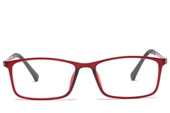 Rectangular Red Ultem Glasses #BS0406-0320