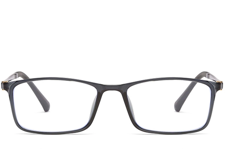 Rectangular Grey Ultem Glasses #BS0406-0321