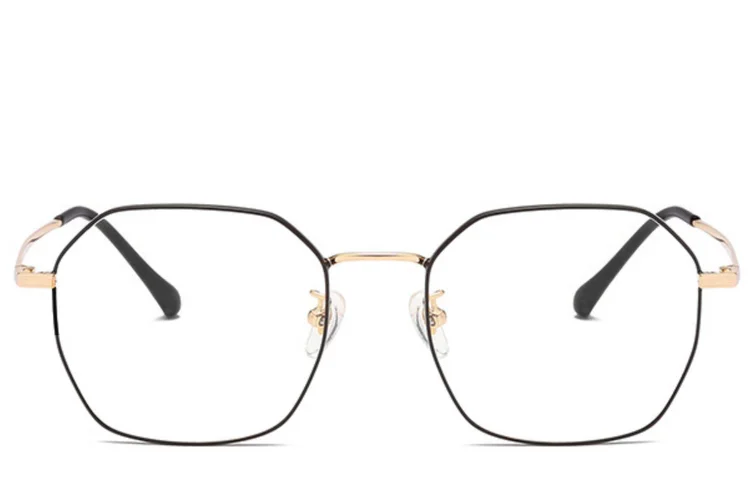 Geometric Golden Titanium Glasses #BS0406-0333