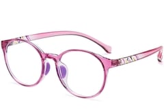 Oval Pink TR90 Kids Glasses #BS0406-0342