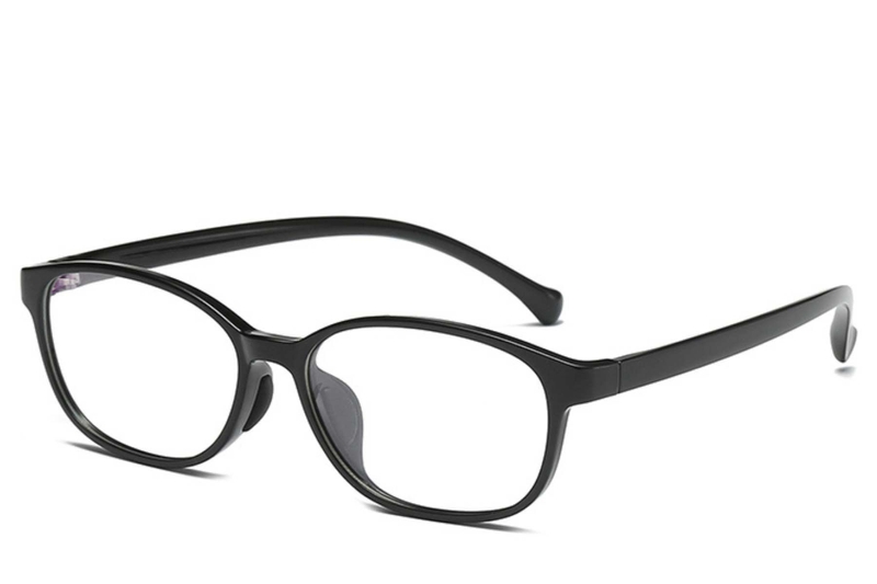 Oval Black TR90 Kids Glasses #BS0406-0343