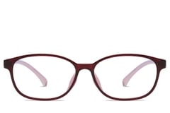 Oval Red TR90 Kids Glasses #BS0406-0345