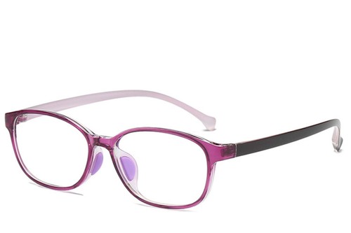 Oval Purple TR90 Kids Glasses #BS0406-0346