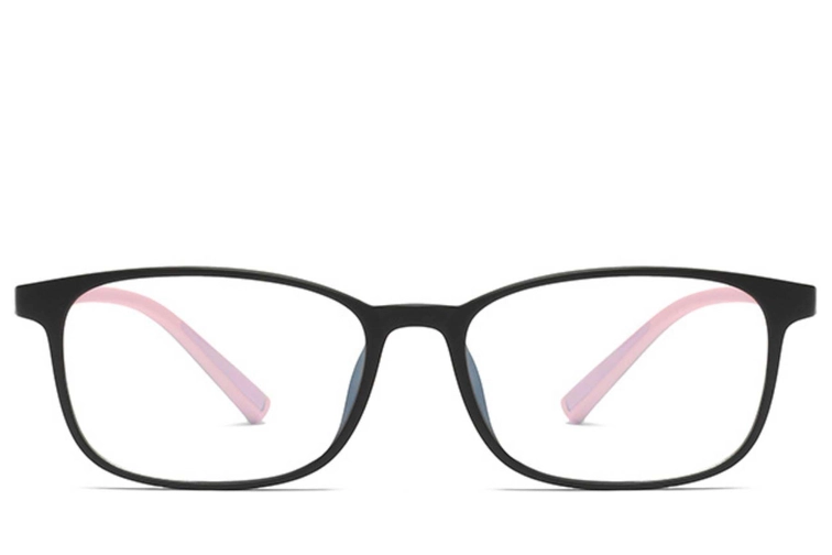Rectangular Pink TR90 Kids Glasses #BS0406-0348