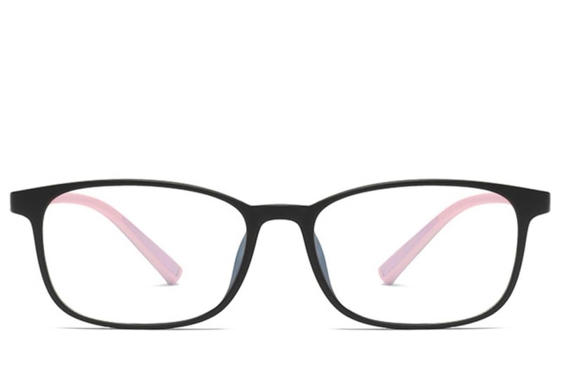 Rectangular Pink TR90 Kids Glasses #BS0406-0348