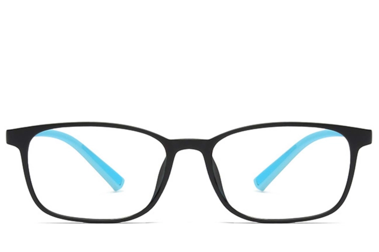 Rectangular Blue TR90 Kids Glasses #BS0406-0350