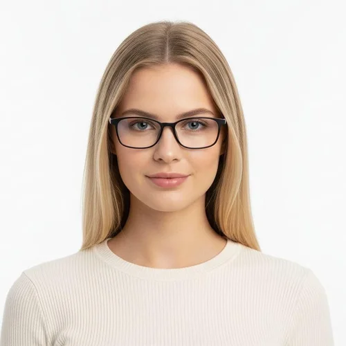 Lunettes rectangulaires violettes TR90 pour enfants #BS0406-0351