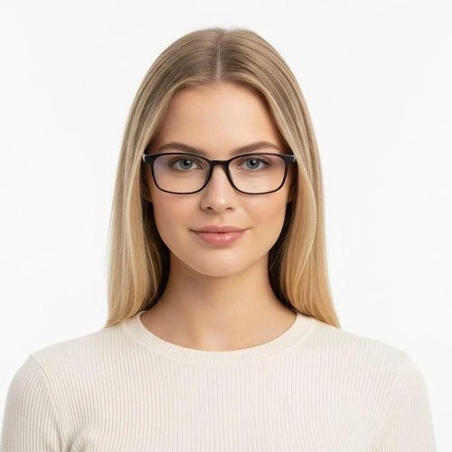 Rectangular Purple TR90 Kids Glasses #BS0406-0351