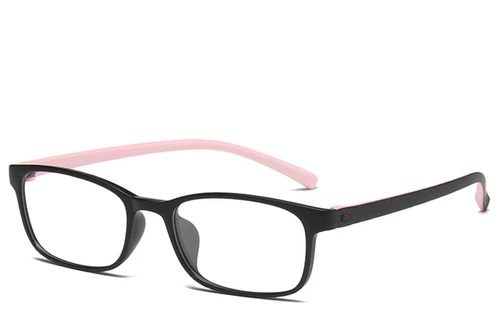Gafas rectangulares TR90 rosas para niños #BS0406-0353