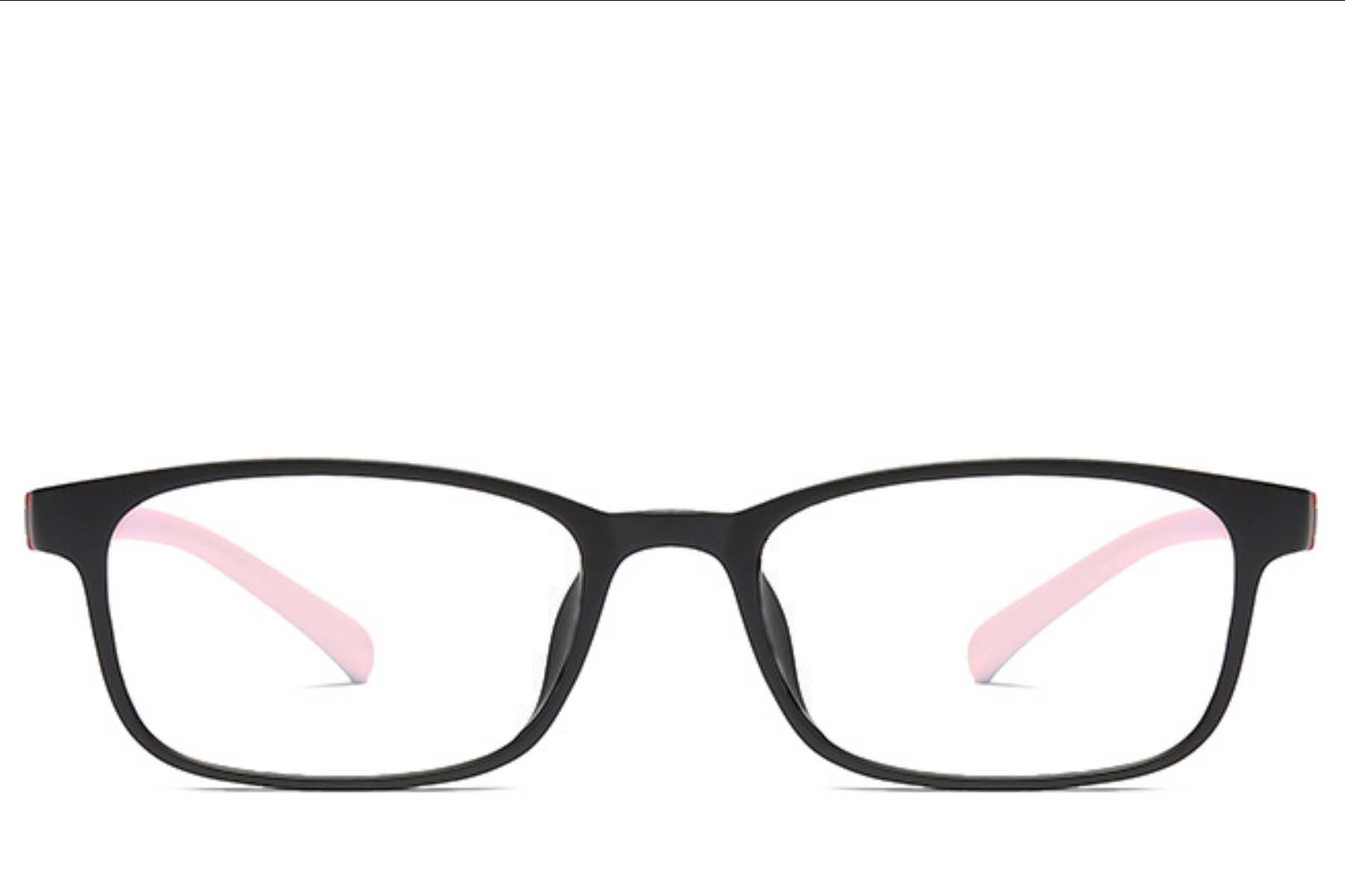 Rectangular Pink TR90 Kids Glasses #BS0406-0353