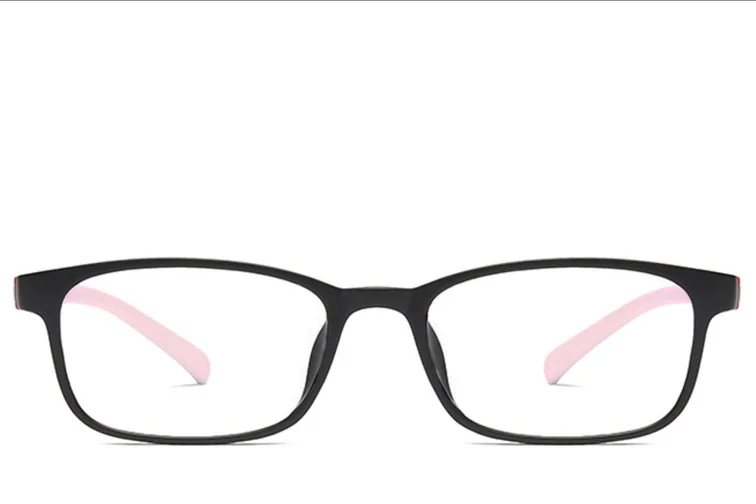 Gafas rectangulares TR90 rosas para niños #BS0406-0353