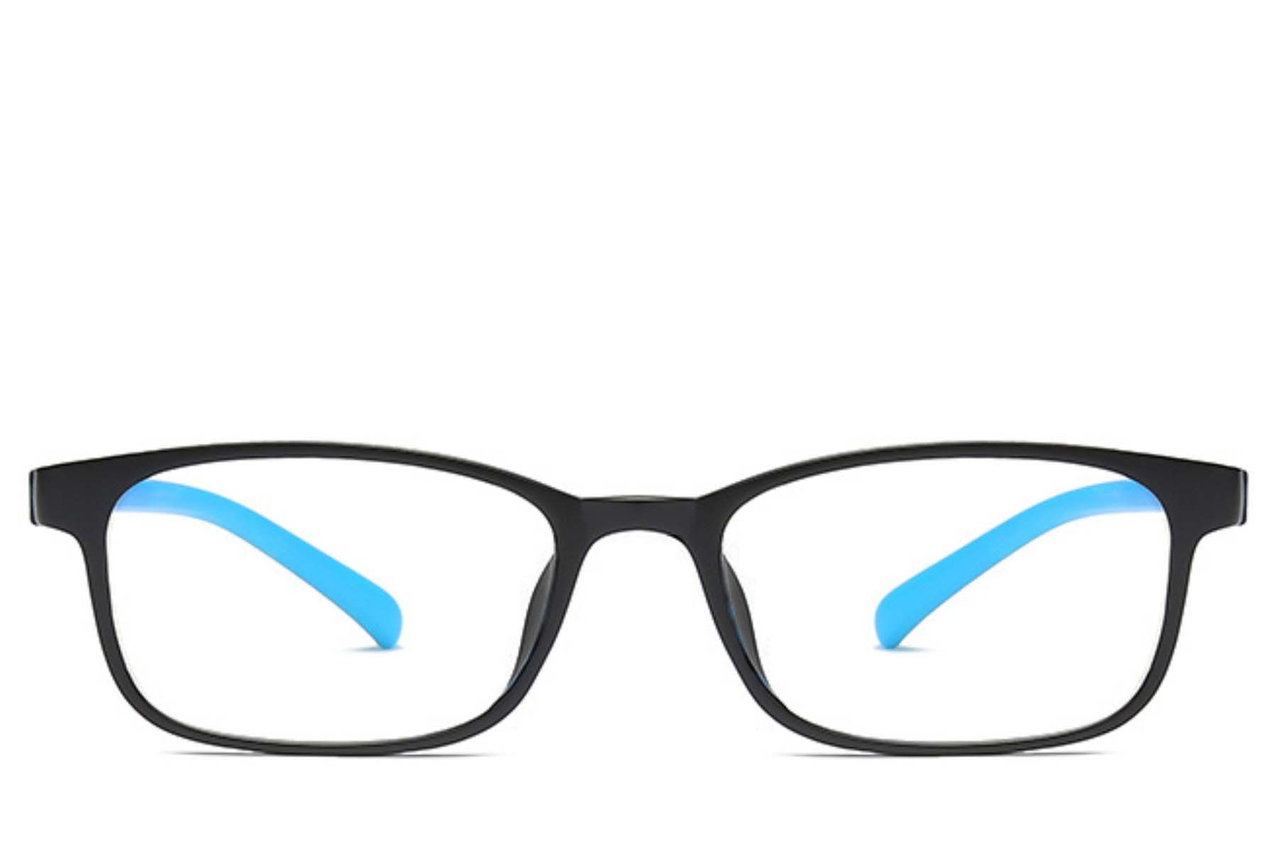 Rectangular Blue TR90 Kids Glasses #BS0406-0354