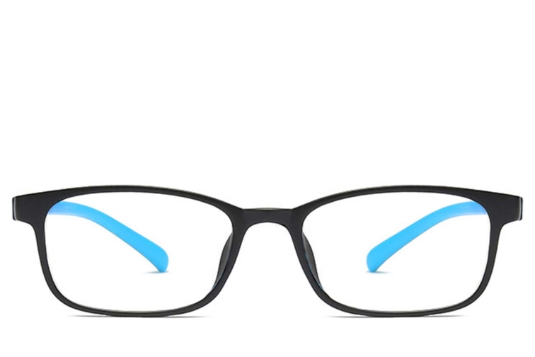 Rectangular Blue TR90 Kids Glasses #BS0406-0354