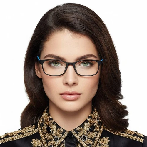 Rectangular Blue TR90 Kids Glasses #BS0406-0354