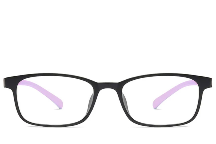 Rectangular Purple TR90 Kids Glasses #BS0406-0355