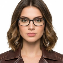 Rectangular Purple TR90 Kids Glasses #BS0406-0355