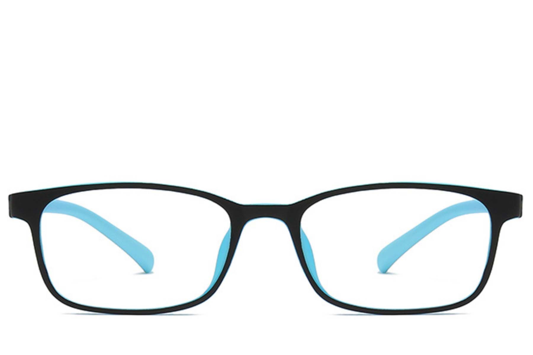 Rectangular Blue TR90 Kids Glasses #BS0406-0356