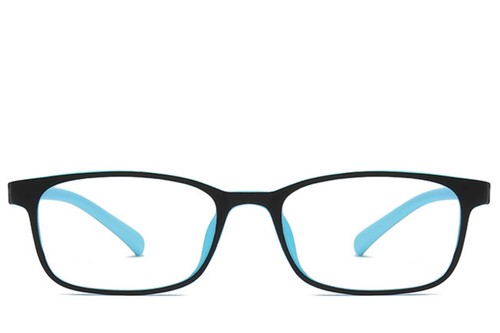 Rectangular Blue TR90 Kids Glasses #BS0406-0356