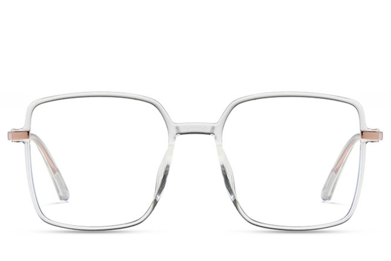 Rectangular Transparent TR90 Glasses #BS0406-0363