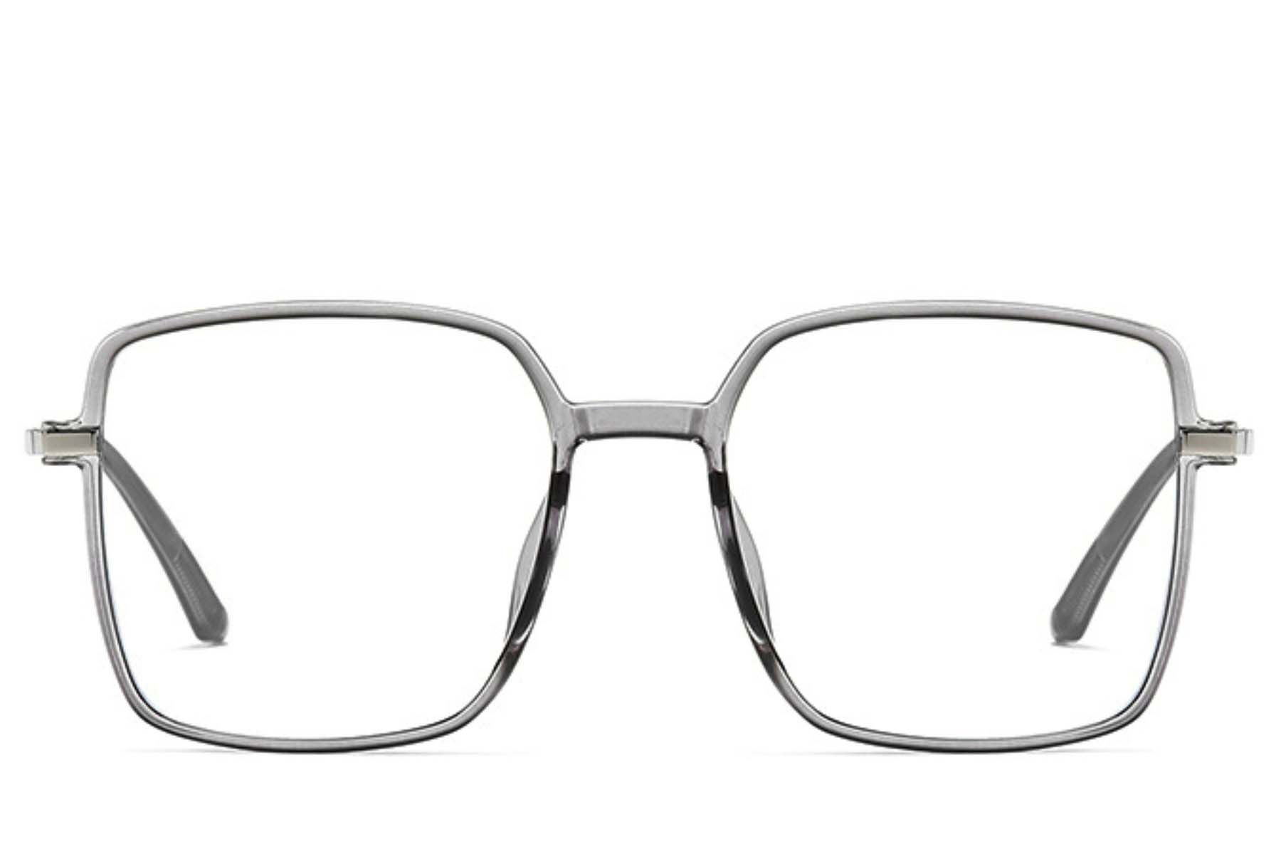 Gafas rectangulares grises TR90 #BS0406-0364